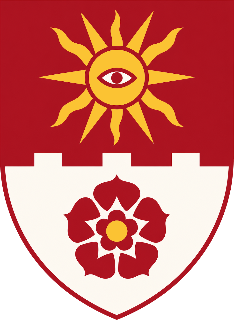 Logo rendering of the personal coat of arms used by James Allister Odd